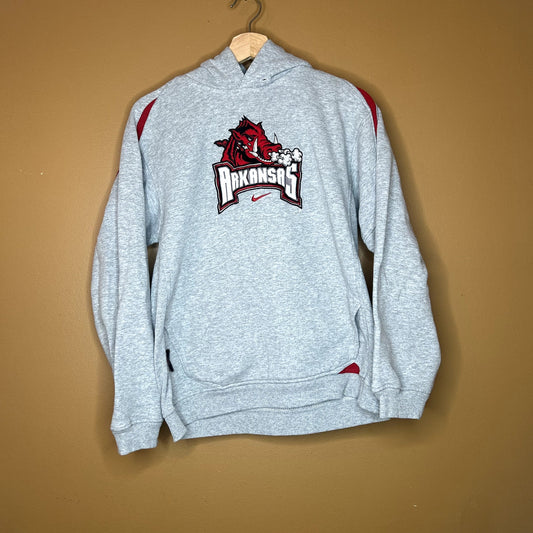 Arkansas Razorbacks Nike Hoodie Youth Large