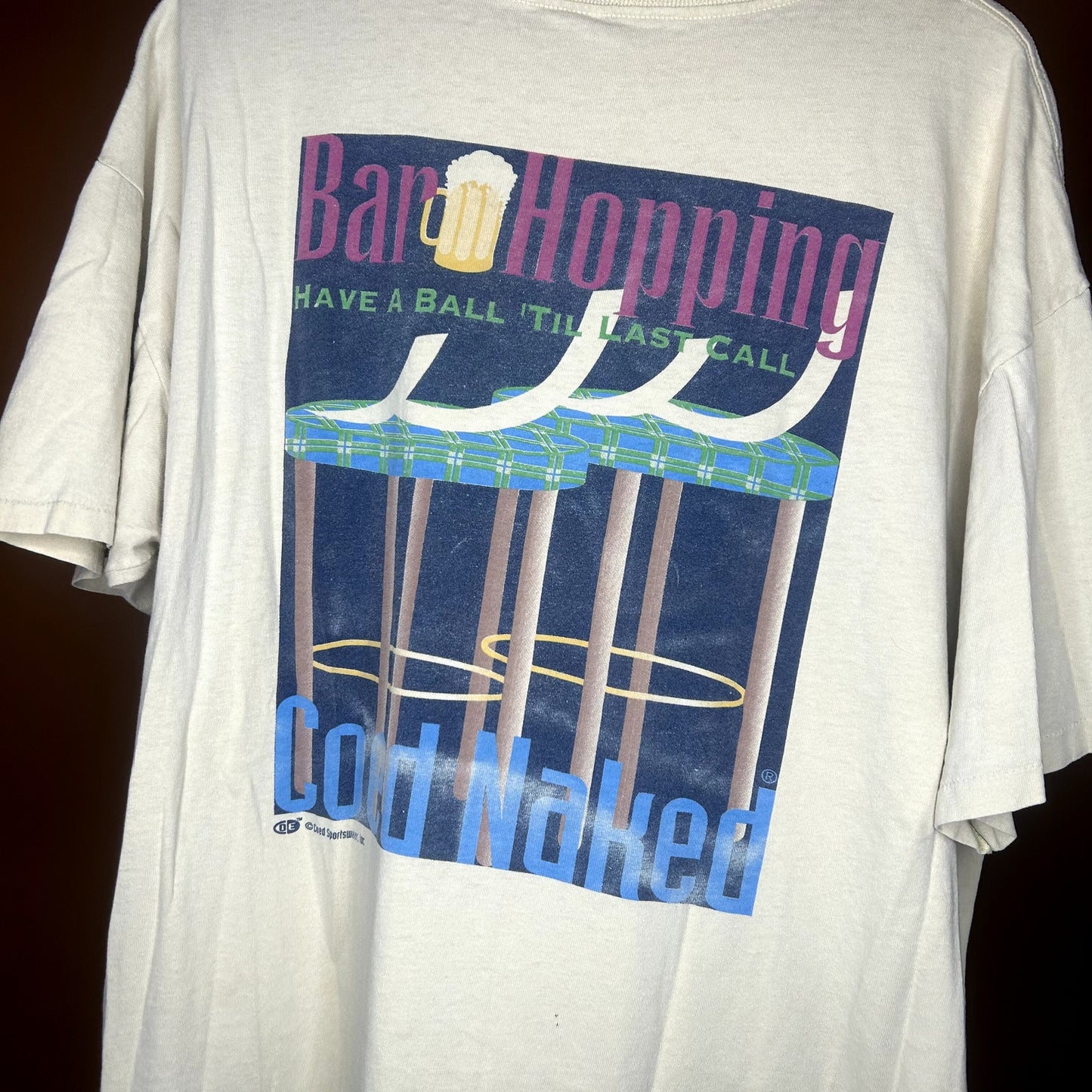 Vintage Co-Ed Naked Bar Hopping T-Shirt