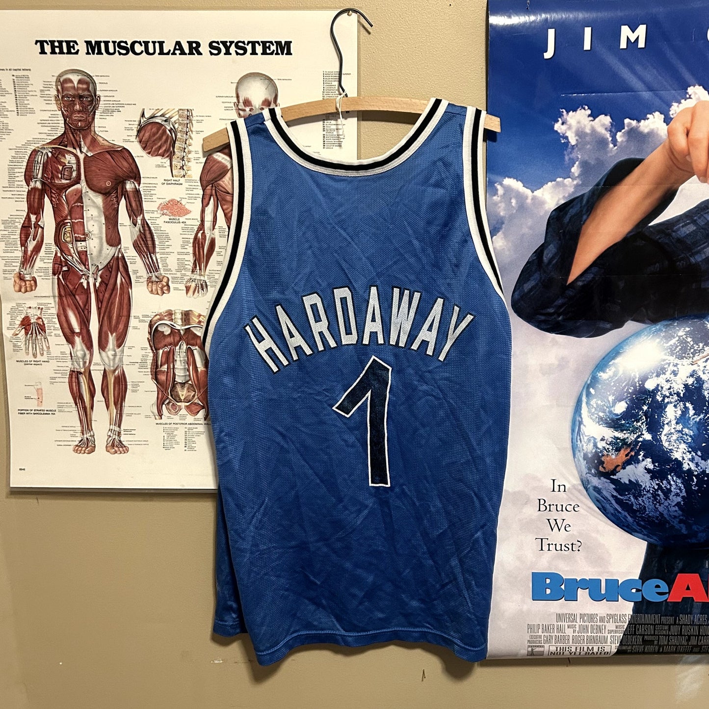 90s Orlando Magic Penny Hardaway Champion jersey