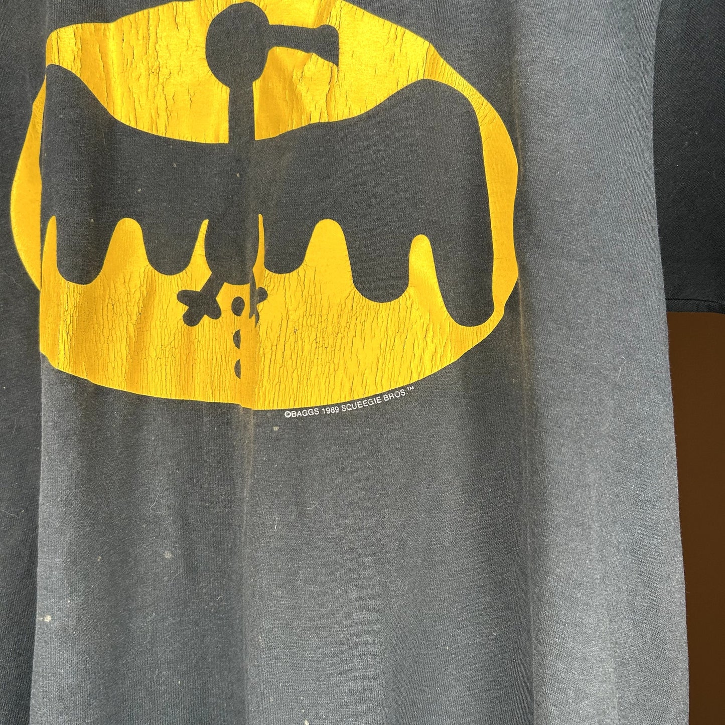 Vintage Funny Batman parody T-Shirt
