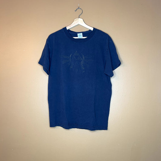 Y2K Zelda Ocarina Of Time Gaming Shirt Faded Medium