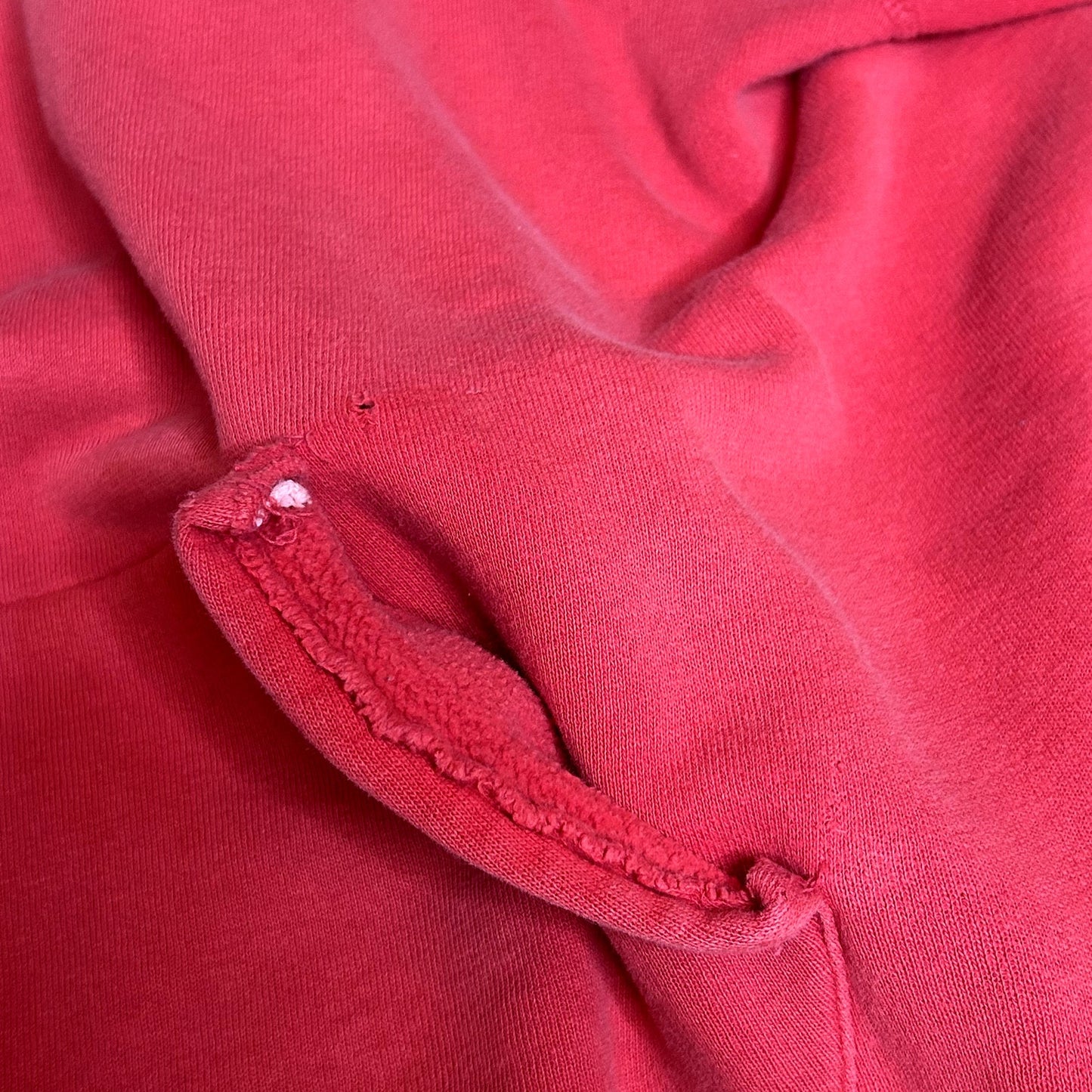 True Vintage 1950s/60s Red Sweatshirt 21x26
