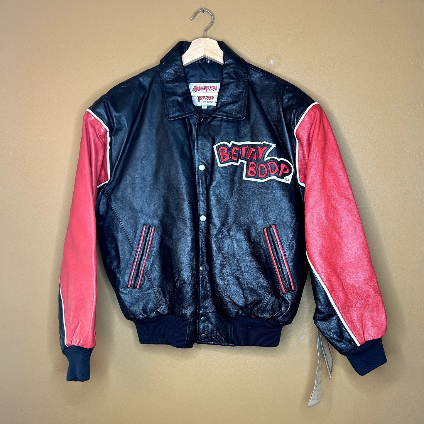Vintage Betty Boop Leather Jacket American Toons By Excelled Leather