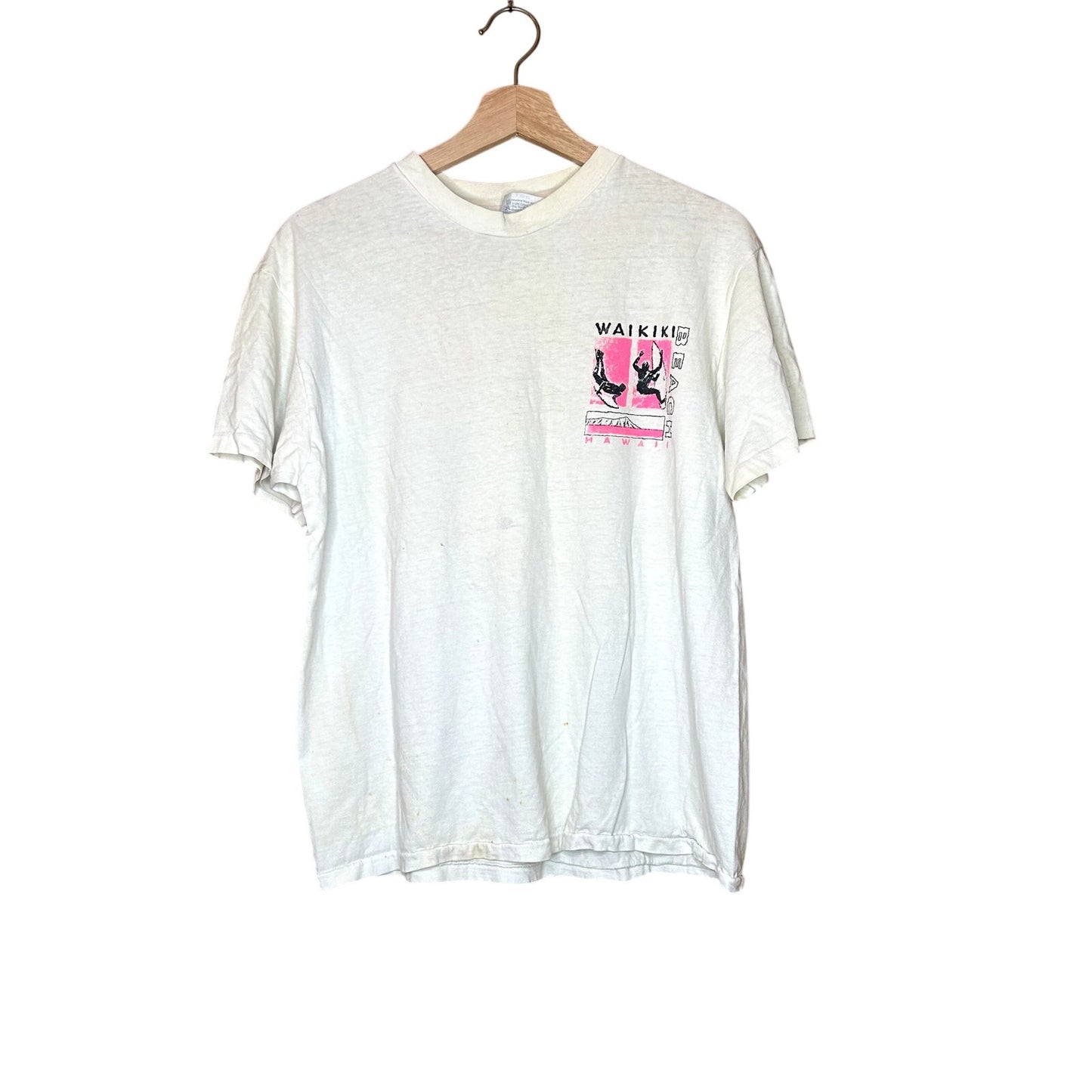Vintage 90s Waikiki Surfer T-Shirt Fader