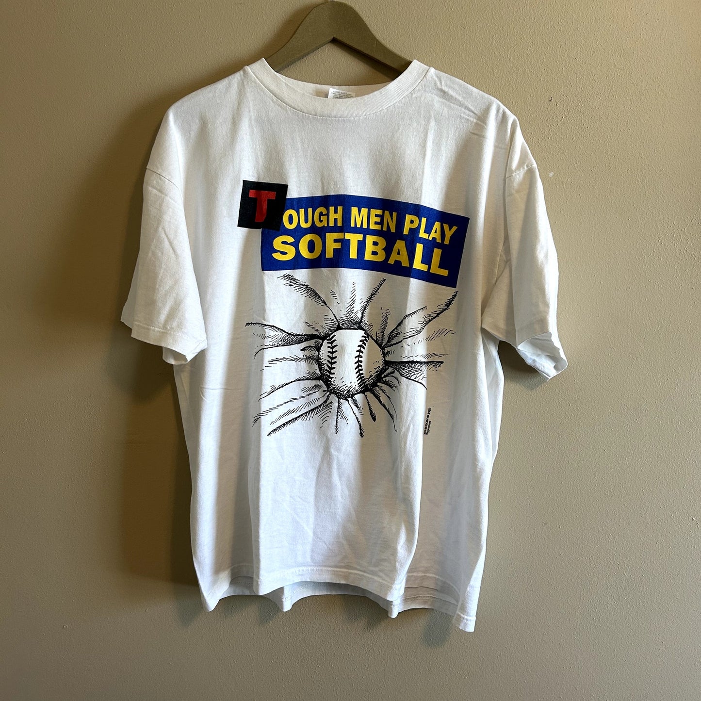 Vintage Softball T-Shirt XL