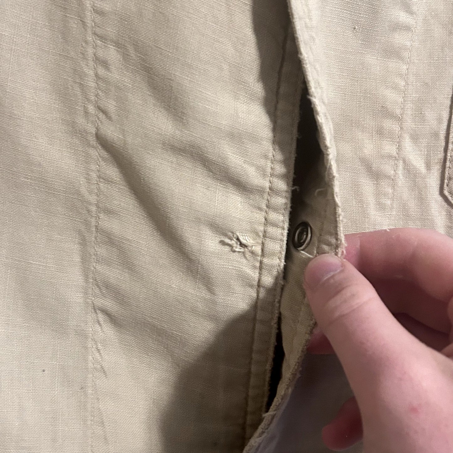 True Vintage 50s/60s Walgreens Chain Stitched Work Coat 38