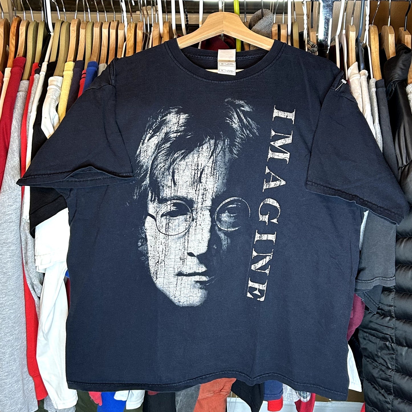 Y2K John Lennon Beatles T-Shirt XL