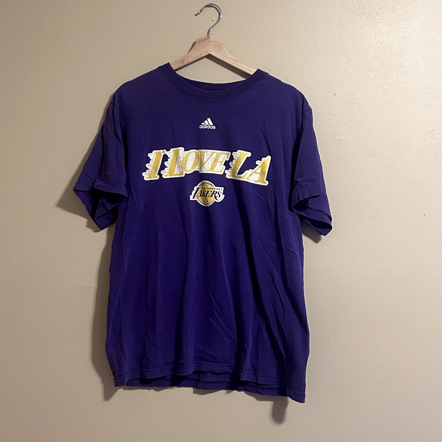 Y2K I Love LA Lakers T-Shirt XL
