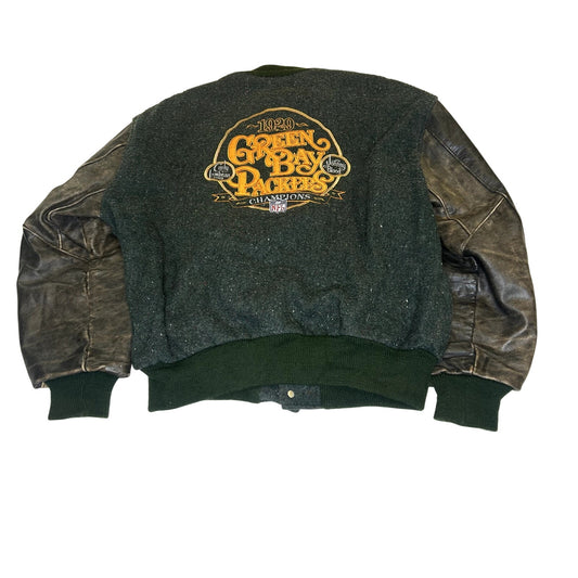 Delong Vintage 1929 Curly Lambeau, Johnny Blood Green Bay jacket