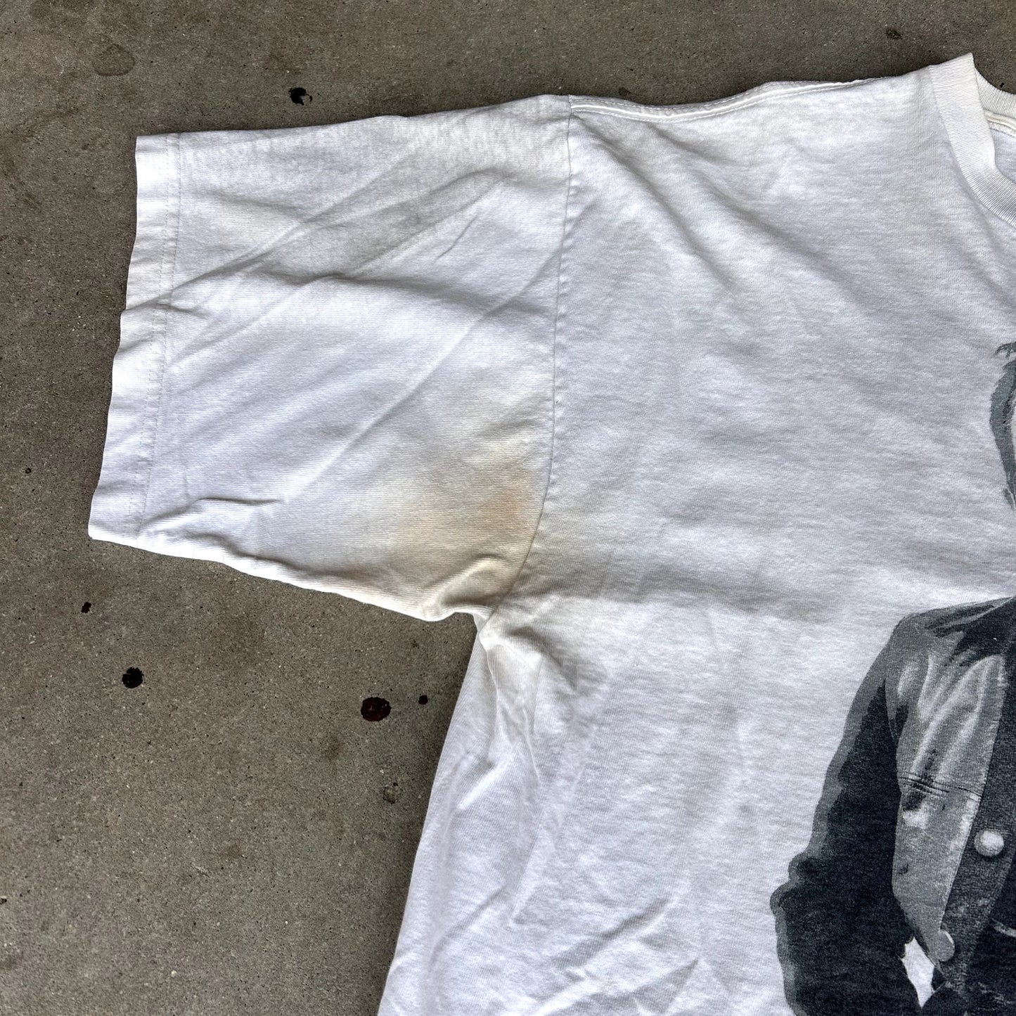 Rare Vintage U2 PopMart 1997 Tour Bono T-Shirt Stained