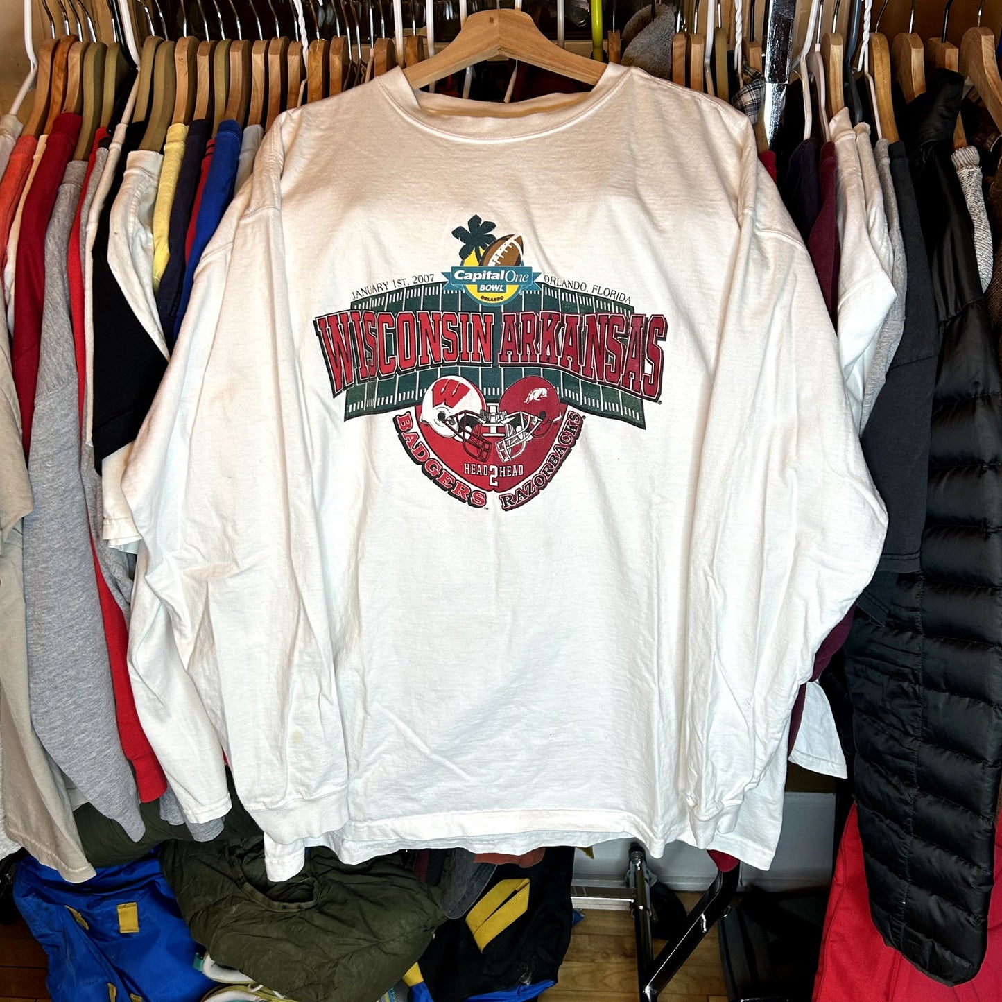 Y2K Wisconsin Badgers Capitol One Bowl XXL