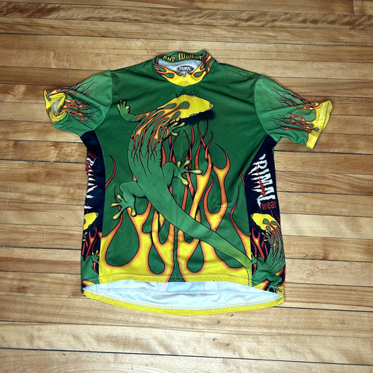 Insane Primal Biker Jersey With Lizard AOP Large