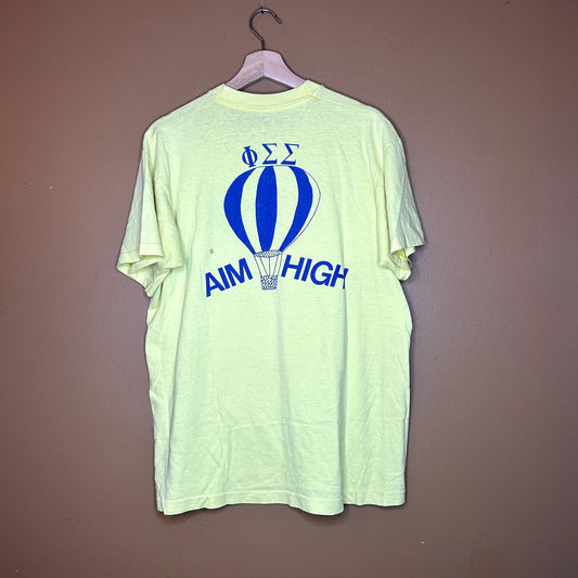 Vintage 1987 Fraternity Bid Night T-Shirt