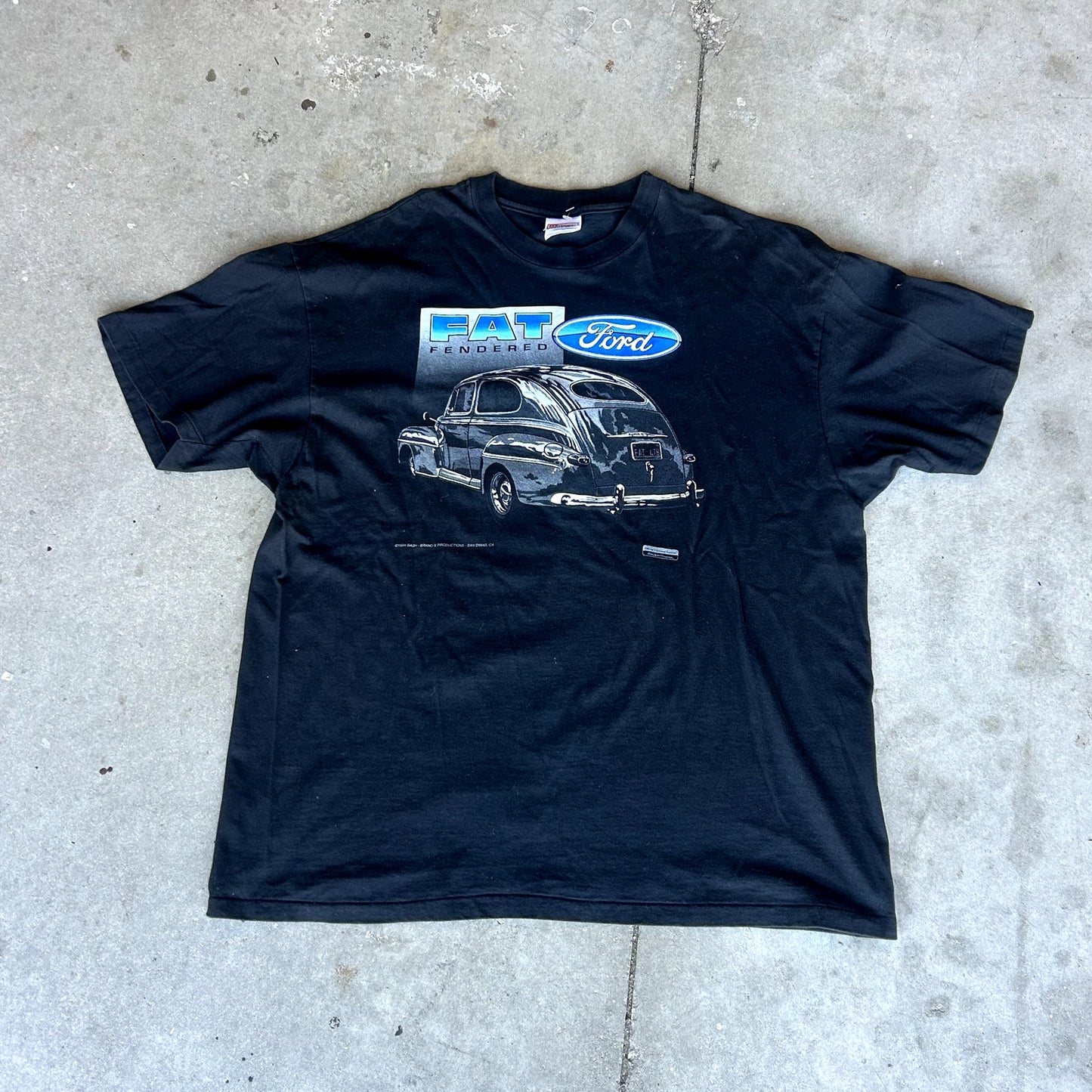 Vintage 90s Ford Fat Fendered T-Shirt XXL