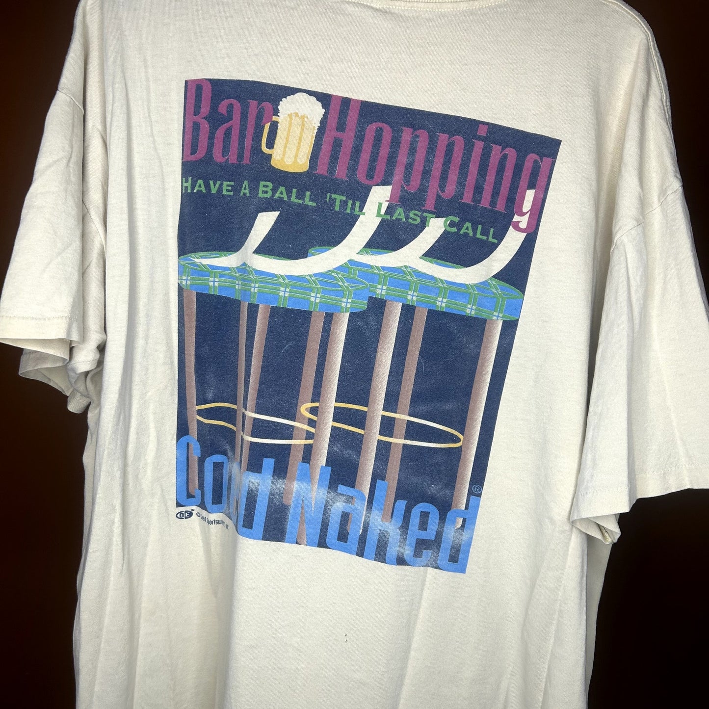 Vintage Co-Ed Naked Bar Hopping T-Shirt