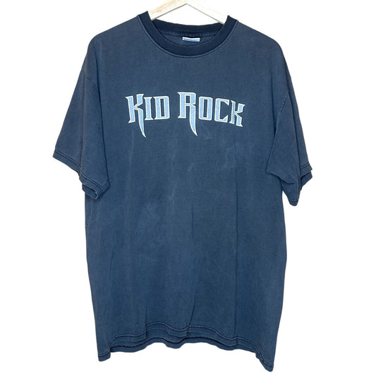 Y2K Kidd Rock Faded Black T-Shirt