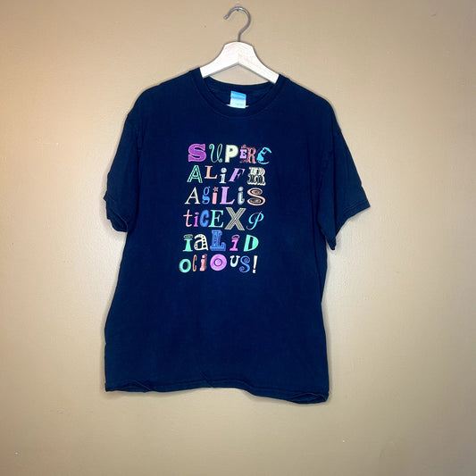 Y2K Disney Mary Poppins T-Shirt Large