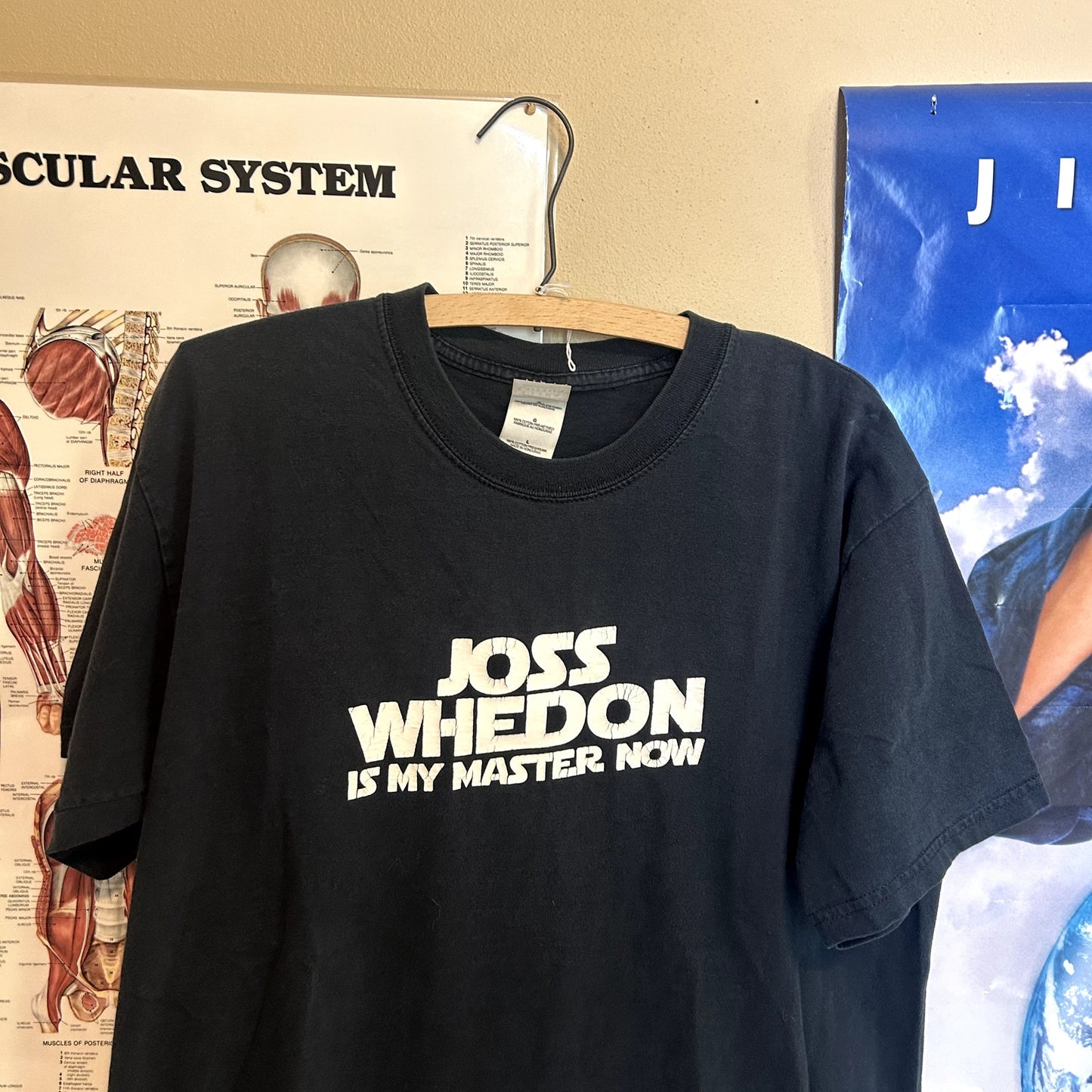 Y2K Joss Whedon Is My Master Now T-Shirt Large