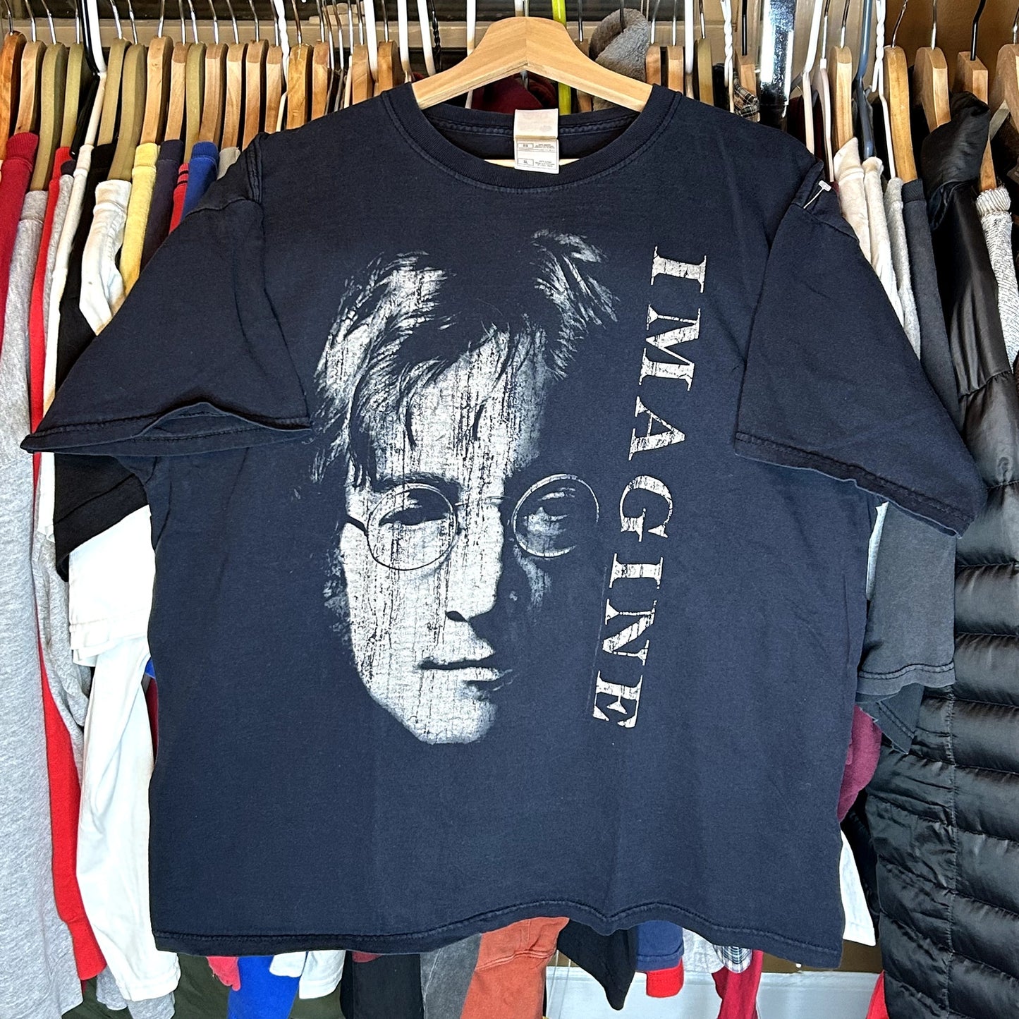Y2K John Lennon Beatles T-Shirt XL