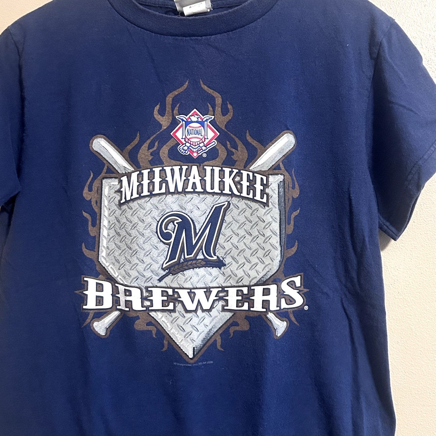 Vintage Youth Kids Brewers Shirt XL