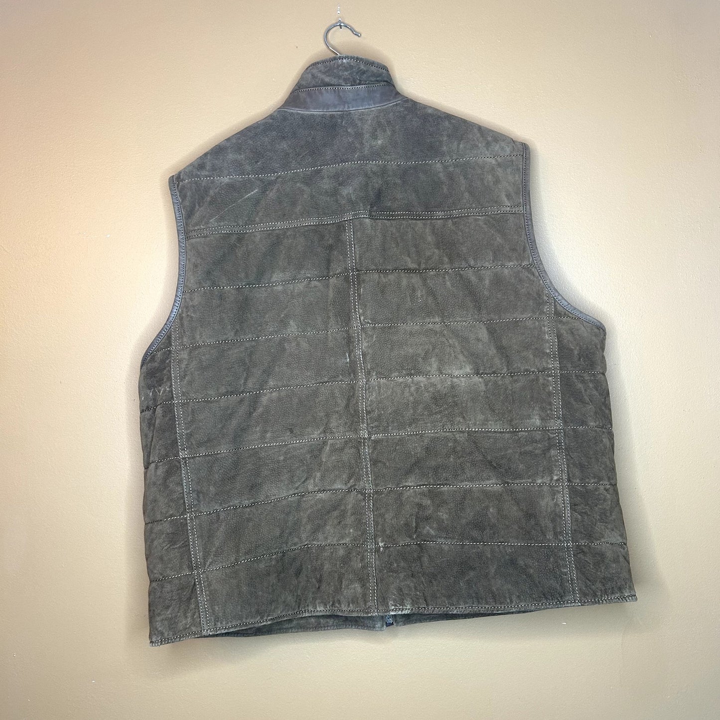 Roundtree and Yorke Genuine Leather Vest 3XL