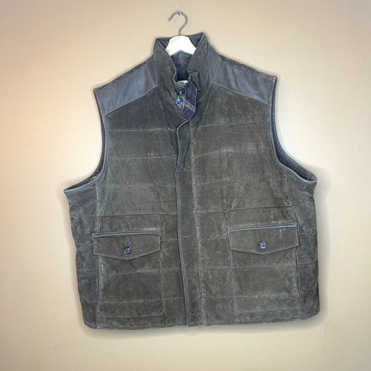 Roundtree and Yorke Genuine Leather Vest 3XL