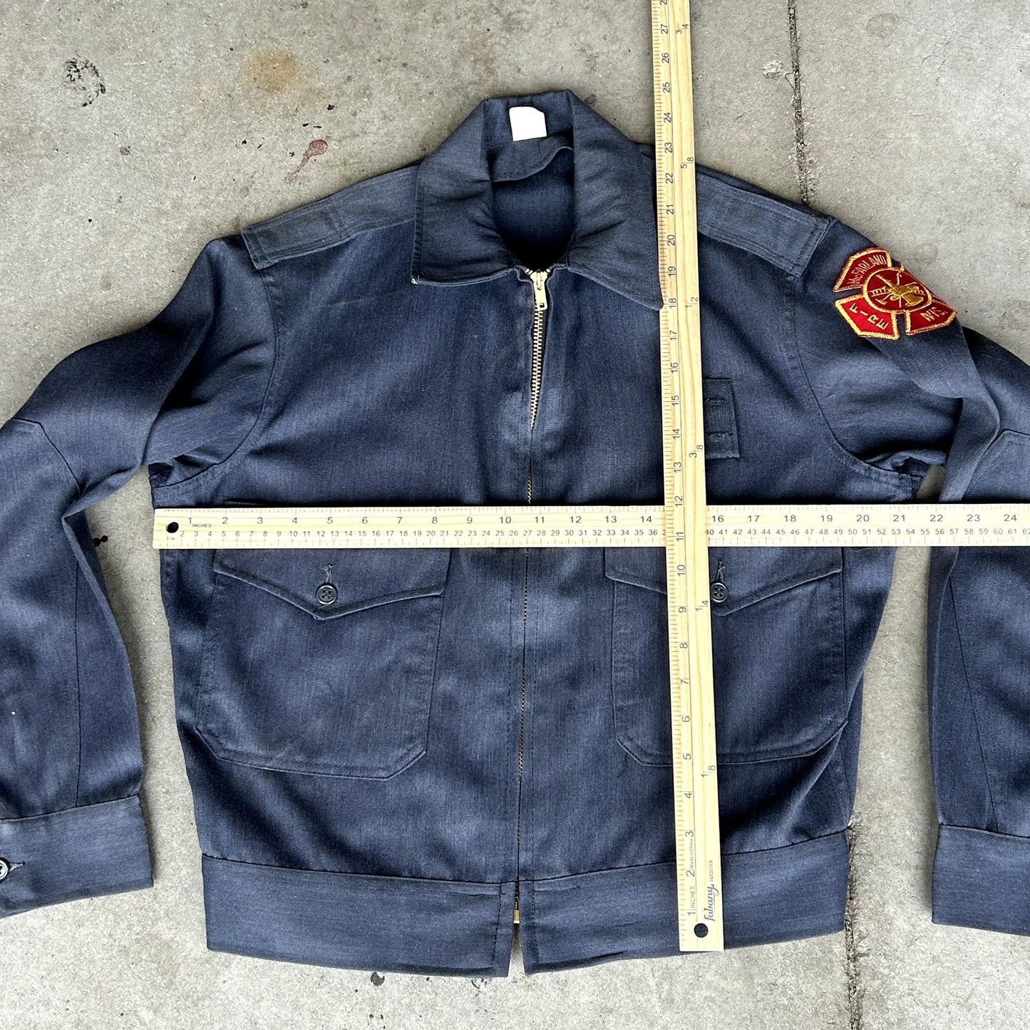True Vintage 1960s Fire Mans Jacket